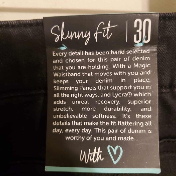 LuLaRoe Distressed Skinny Fit Jeans NWT - Picture 7 of 9